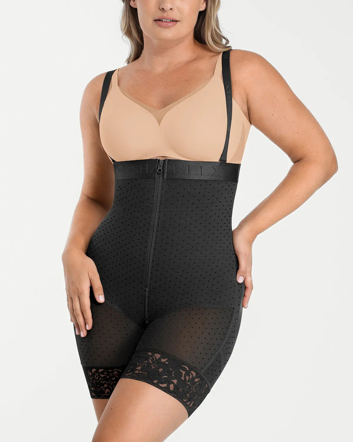 AirSlim® High Waist Butt-Lifting Polka Dot Shorts、mySite、bengalsvssteelers