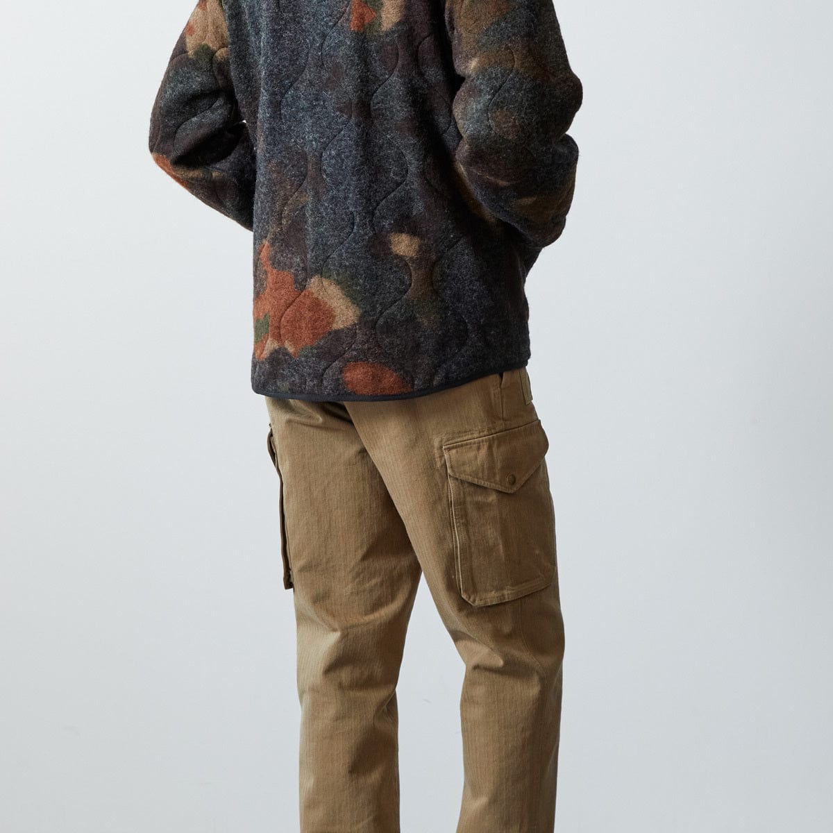 X TODD SNYDER HERRINGBONE CARGO PANTS、mySite、zt4zffjzw