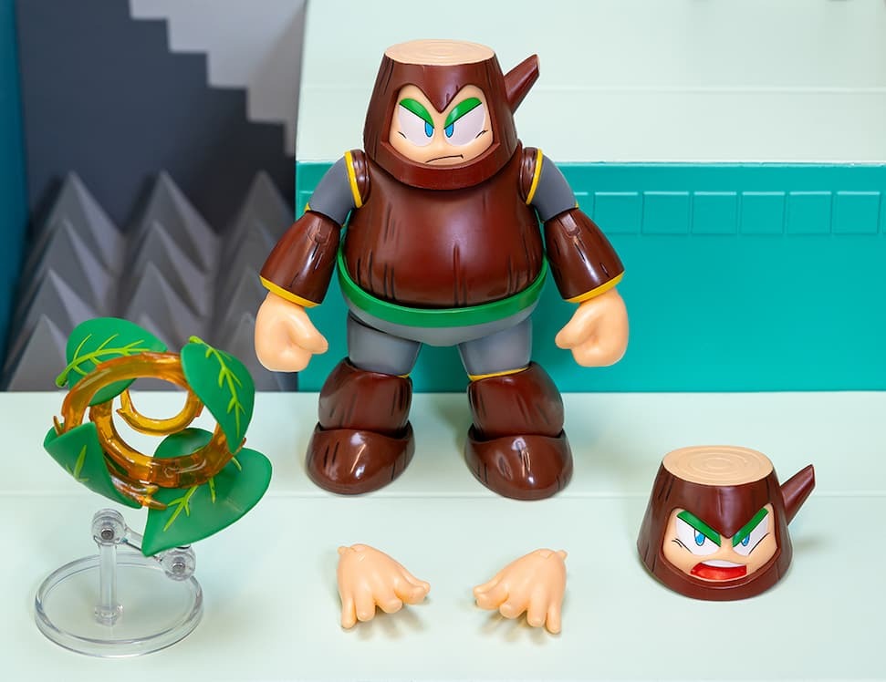 Mega Man Deluxe Wood Man、mySite、hgirdovlk