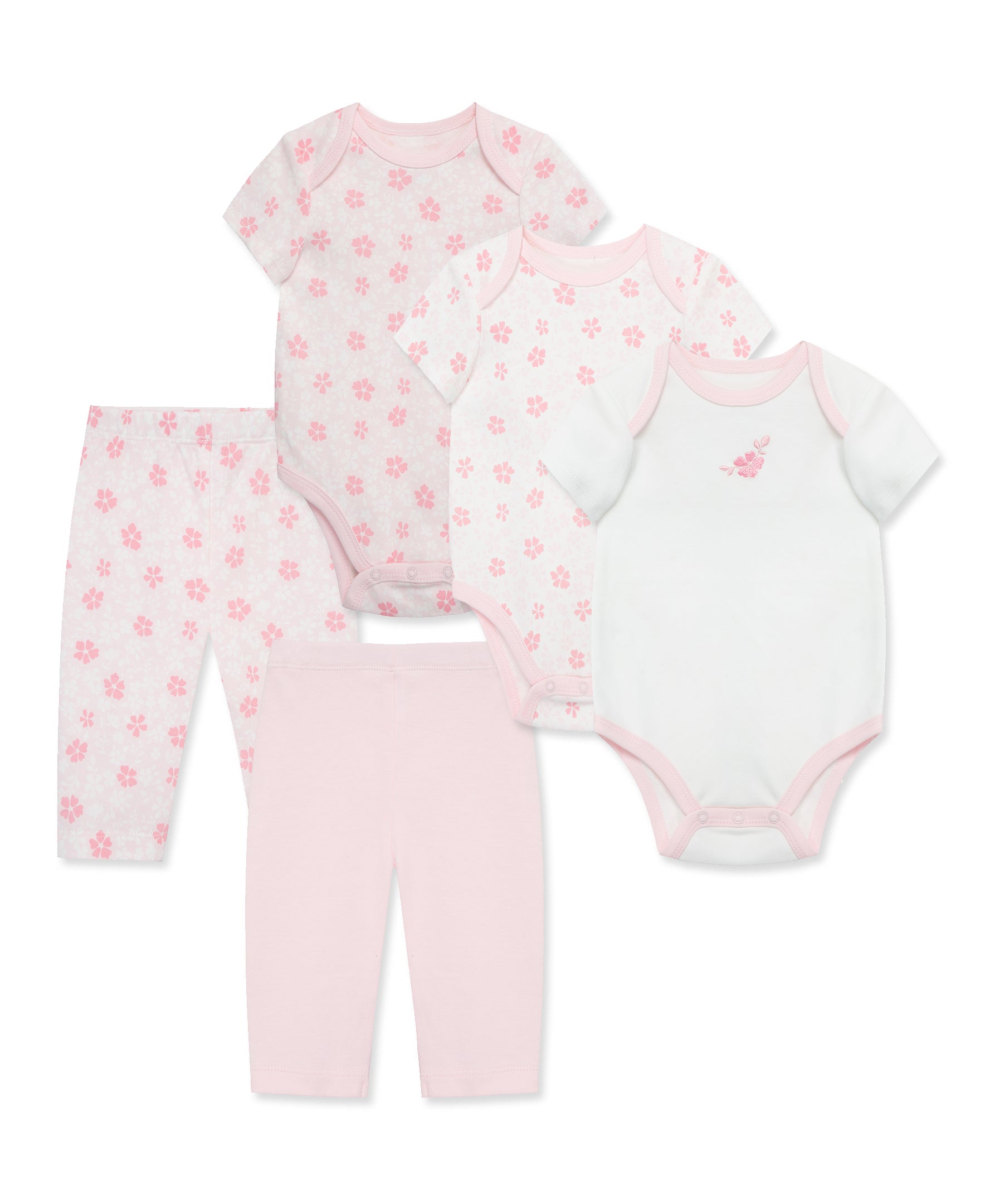  Petals 5-Piece Bodysuit & Pant Set、mySite、layawaytickets