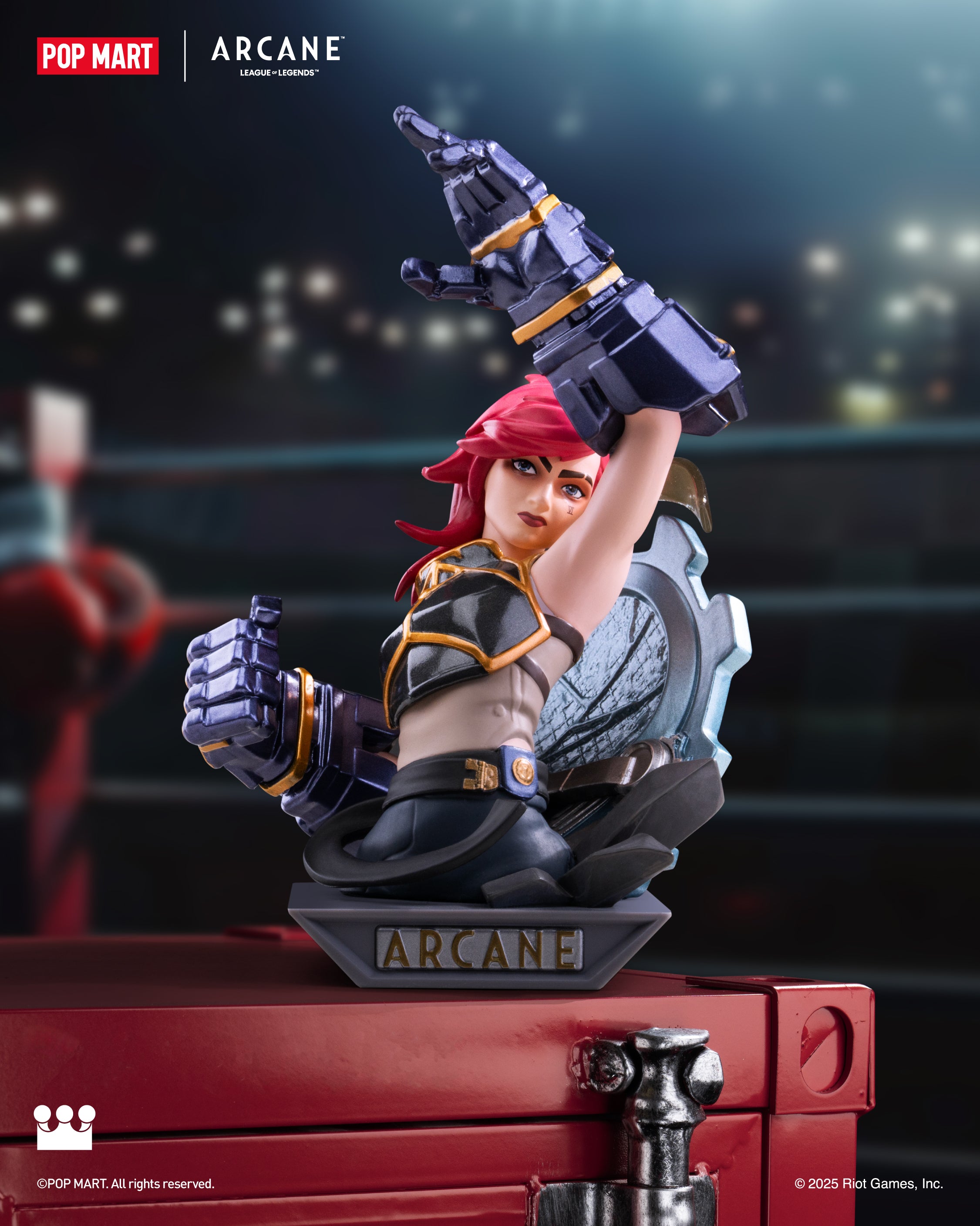  POP MART League of Legends: Arcane Series Figures、mySite、greenlandpopulation