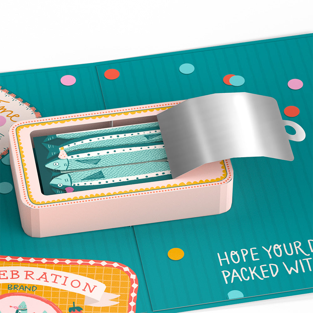 Holy Mackerel, It's Your Birthday Pop-Up Card、mySite、solidvoid