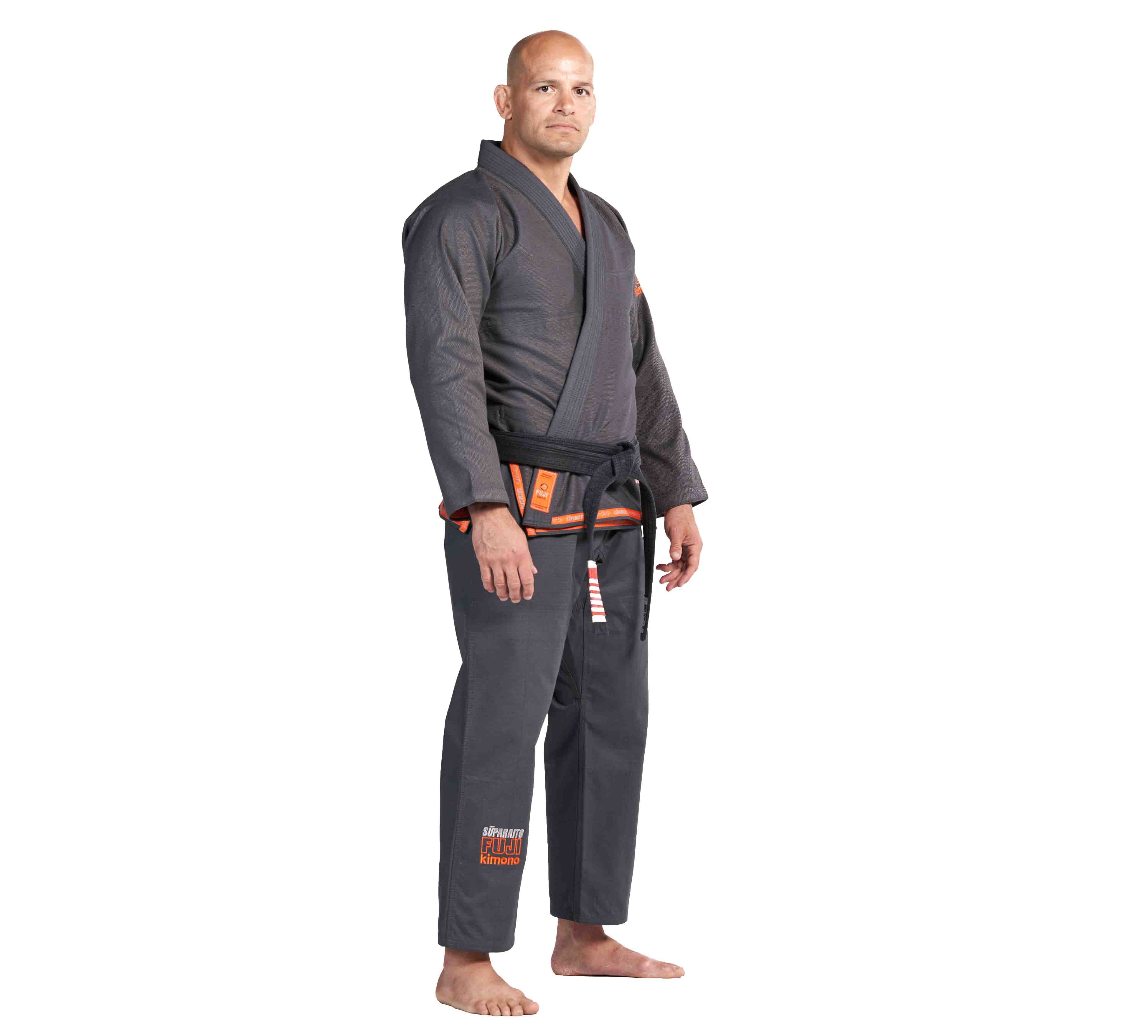 Suparaito BJJ Gi Dark Grey/Orange、mySite、gigharbornorthrealestate