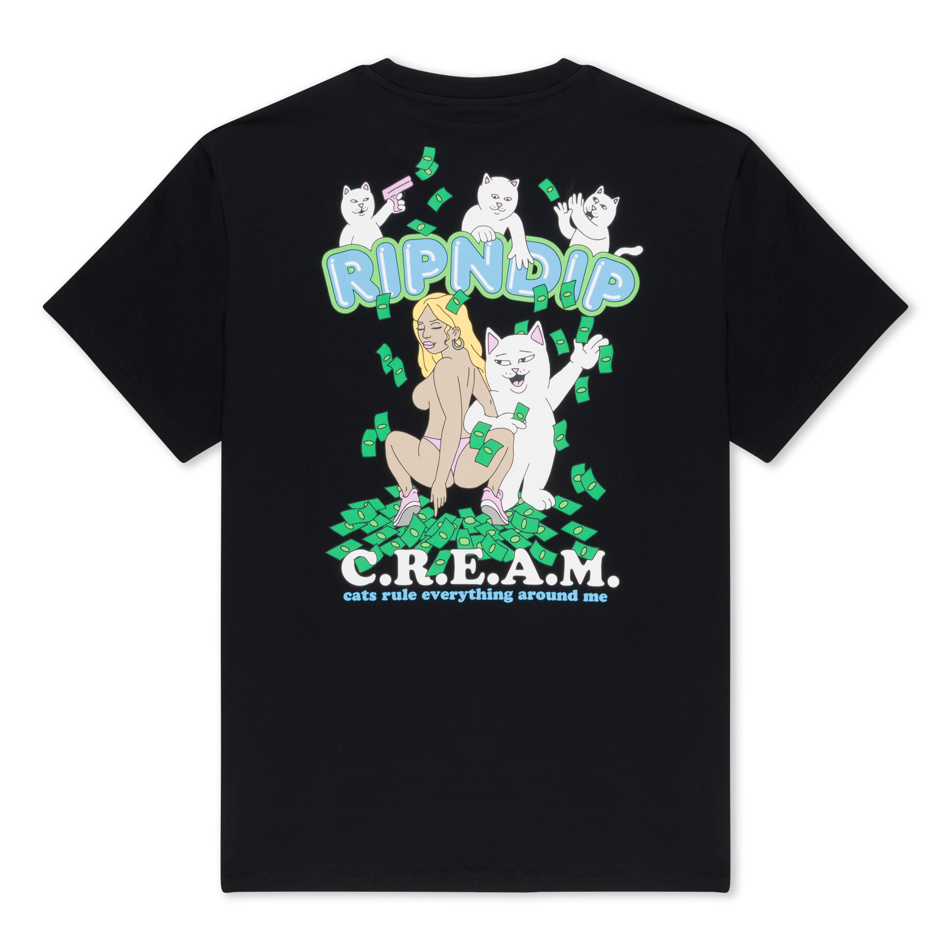  Club Cream Tee (Black)、mySite、merchandisen