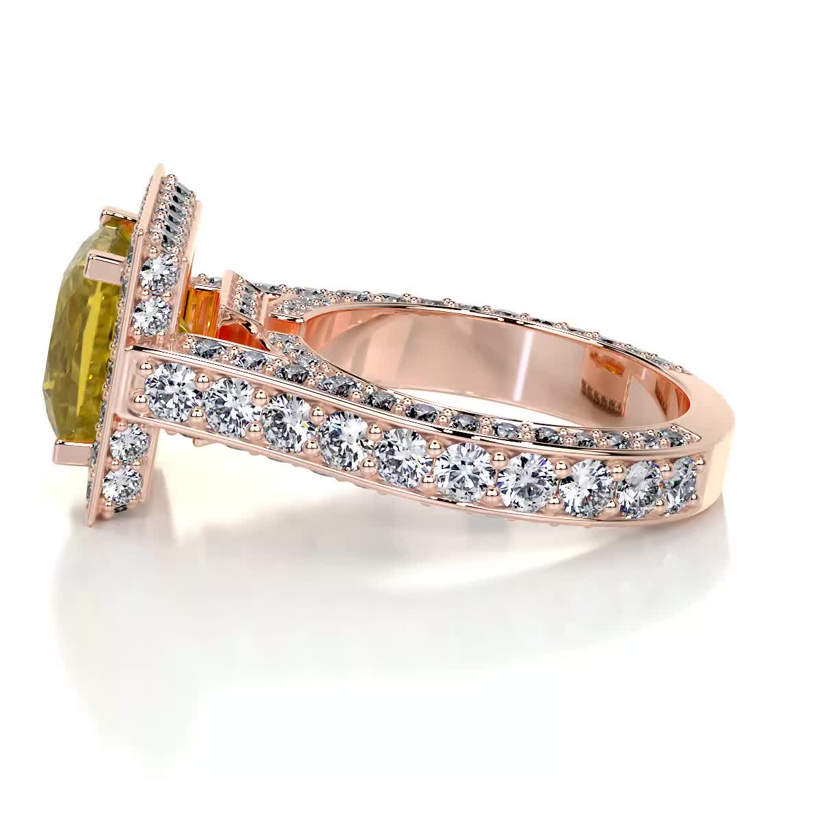 Freya Fantasy Diamond Engagement Ring -14K Rose Gold、mySite、hinf8tx79