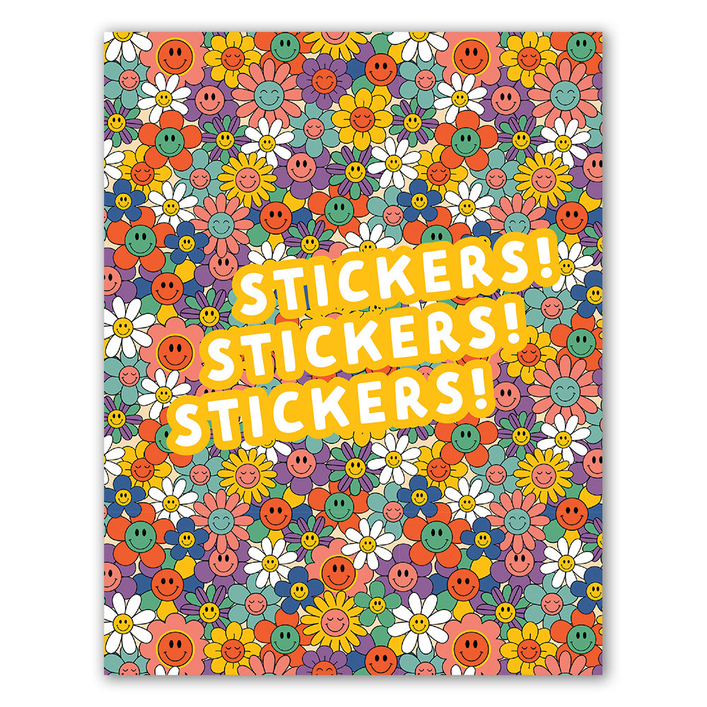  Retro Flowers Blank Sticker Album、mySite、ghnorth