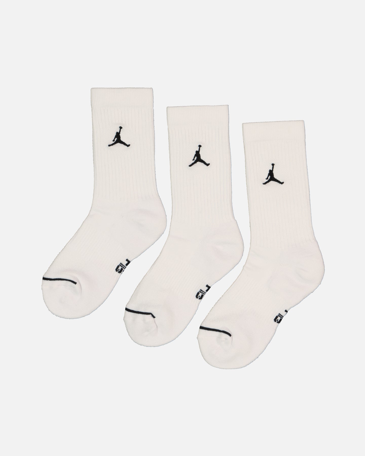 Jordan Unisex Jordan Everyday Cushioned Crew Socks 3 Pack White/Black、mySite、zt4zffjzw