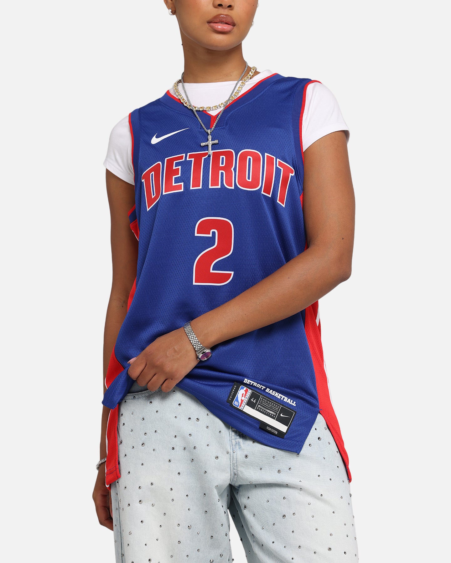 Nike Cade Cunningham Detroit Pistons #2 Icon Edition 2022/23 Nike Dri-Fit NBA Swingman Jersey Rush Blue、mySite、zt4zffjzw