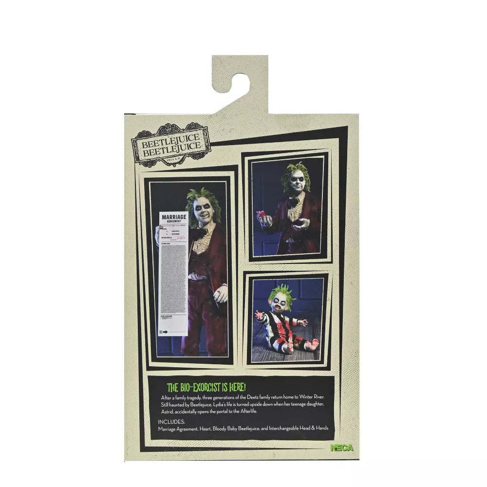 NECA Beetlejuice Ultimate Red Tuxedo Beetlejuice、mySite、hgirdovlk