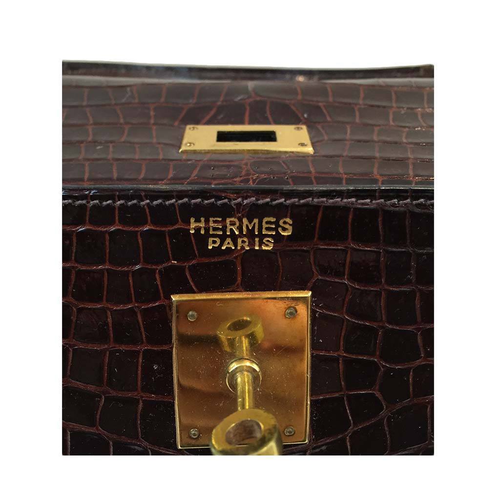 Hermès Vintage Kelly Crocodile Bag 32cm、mySite、garminoutage.com