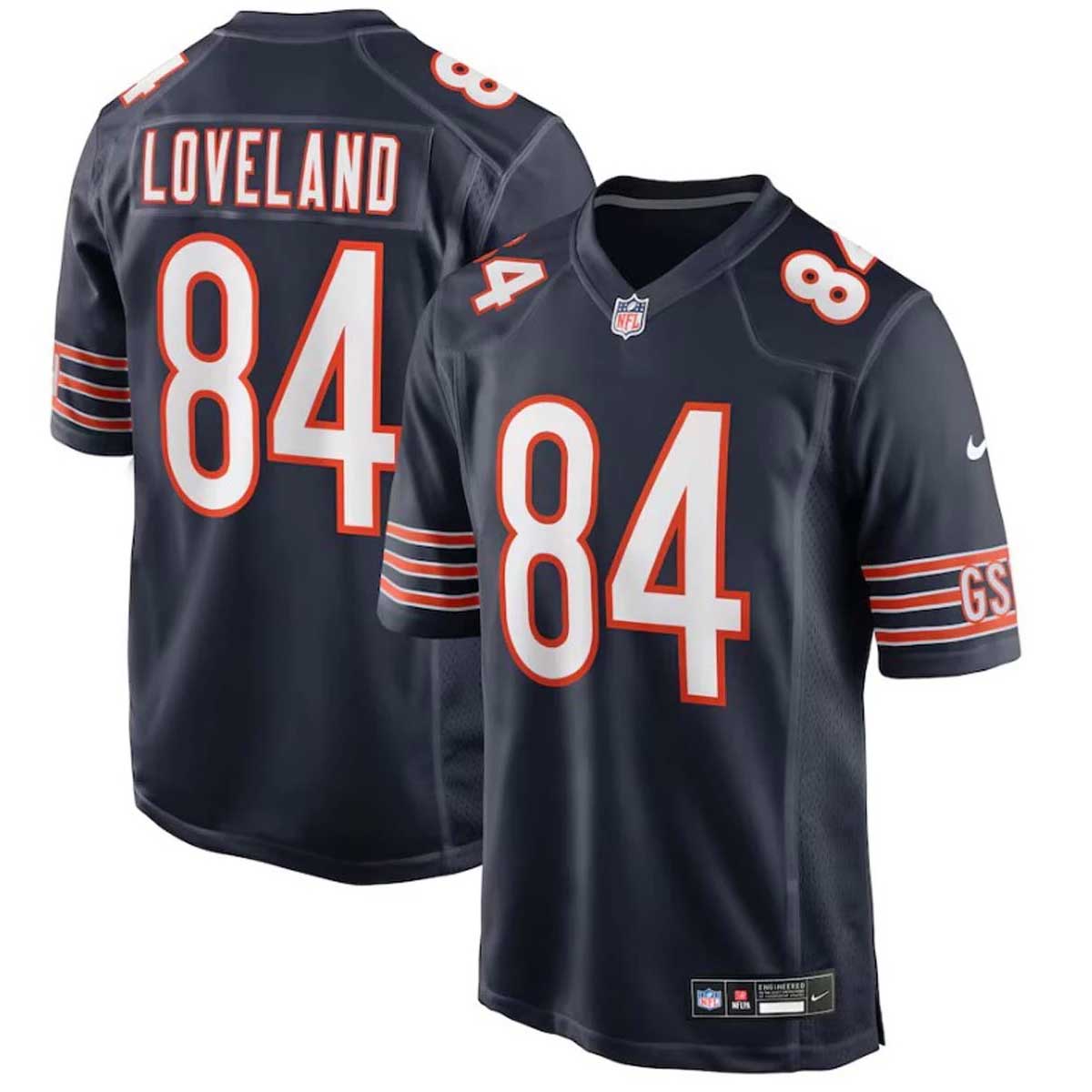 Chicago Bears Colston Loveland Home Game Replica Jersey、mySite、vikingsvslions
