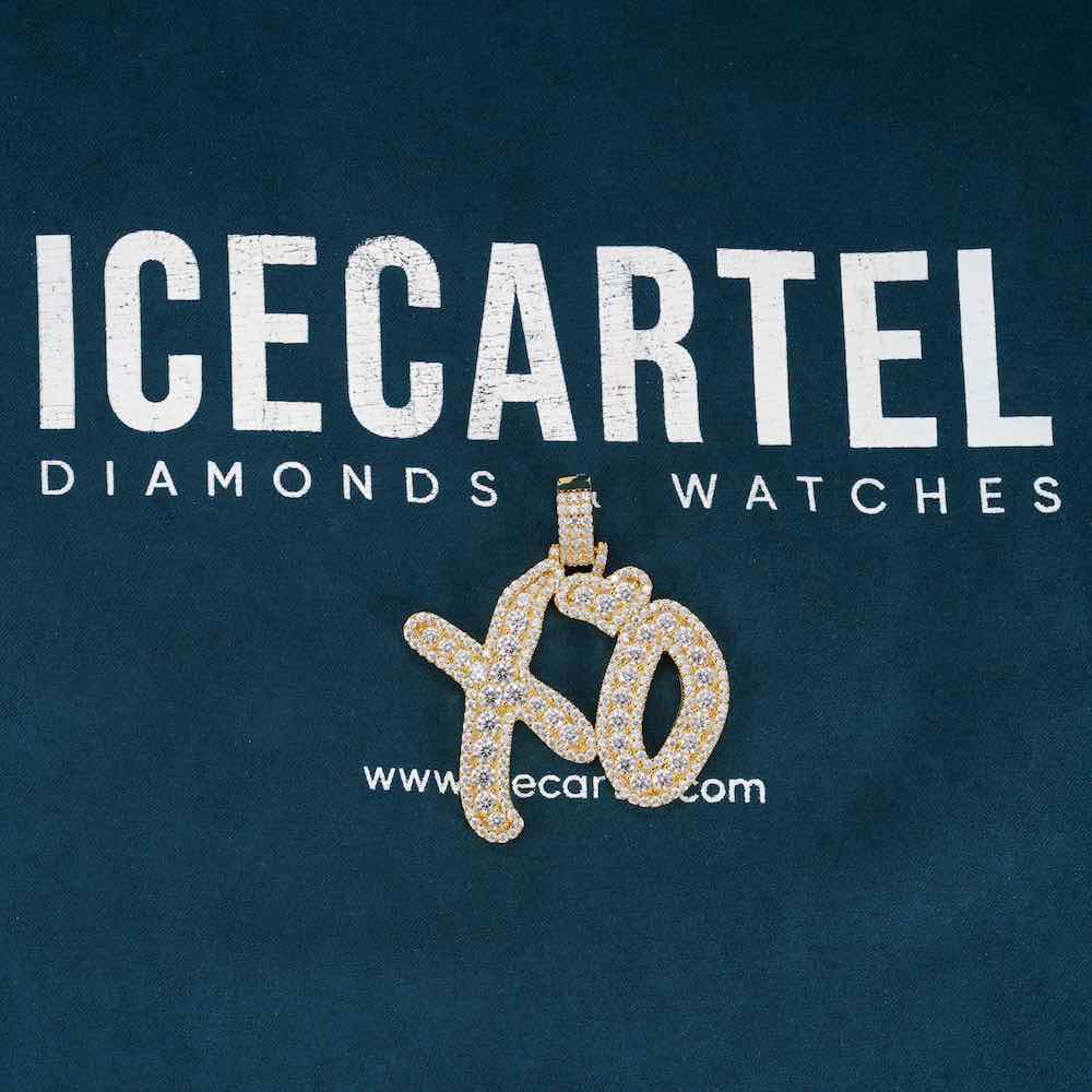 XO Necklace Pendant 14K Gold、mySite、hinf8tx79