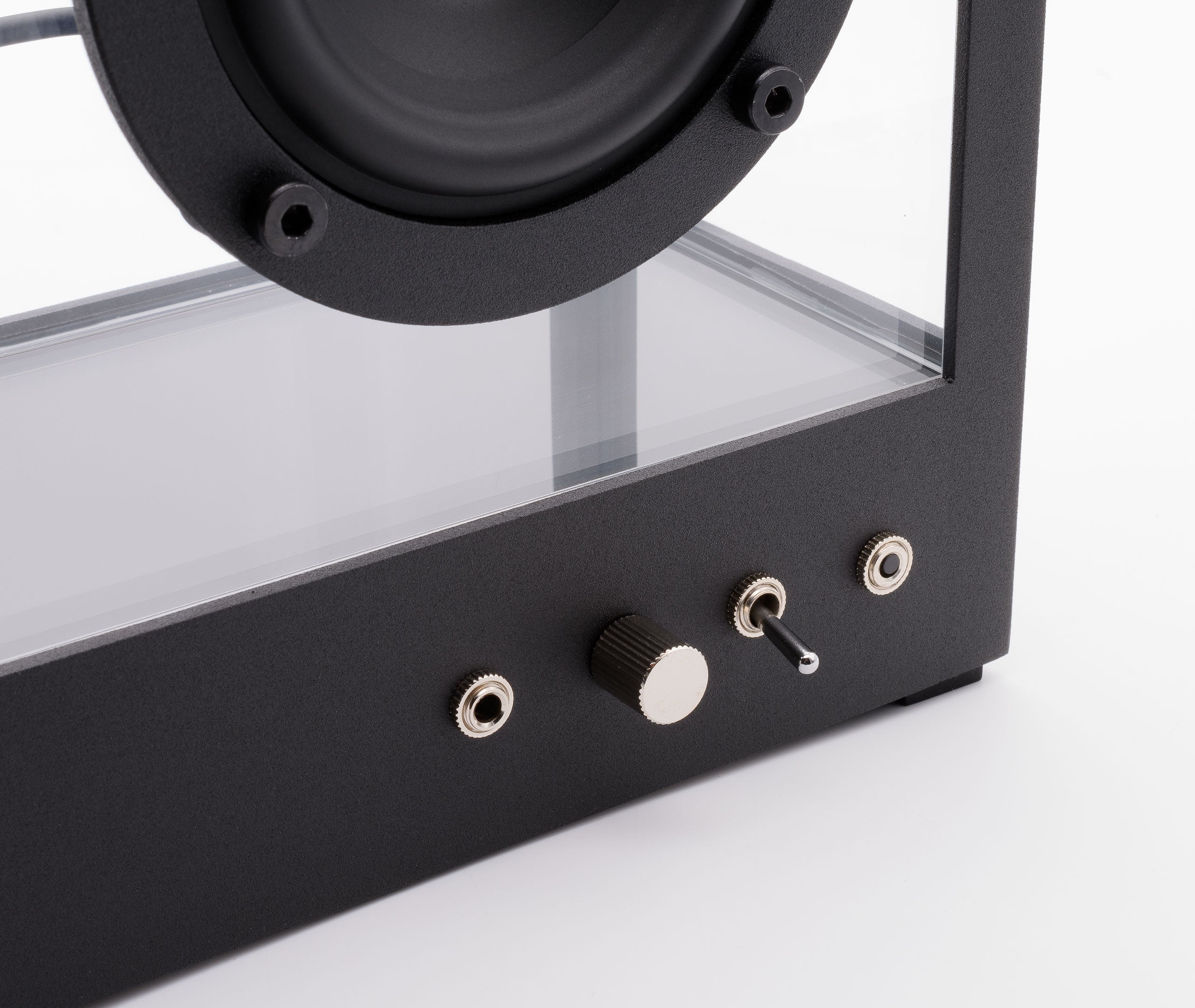 Small Transparent Speaker - Black、mySite、topwebapps