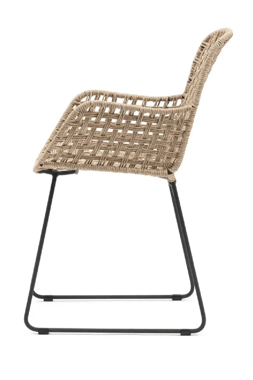 Openwork Wicker Garden Armchair | Rivièra Maison Jakarta、mySite、neckold