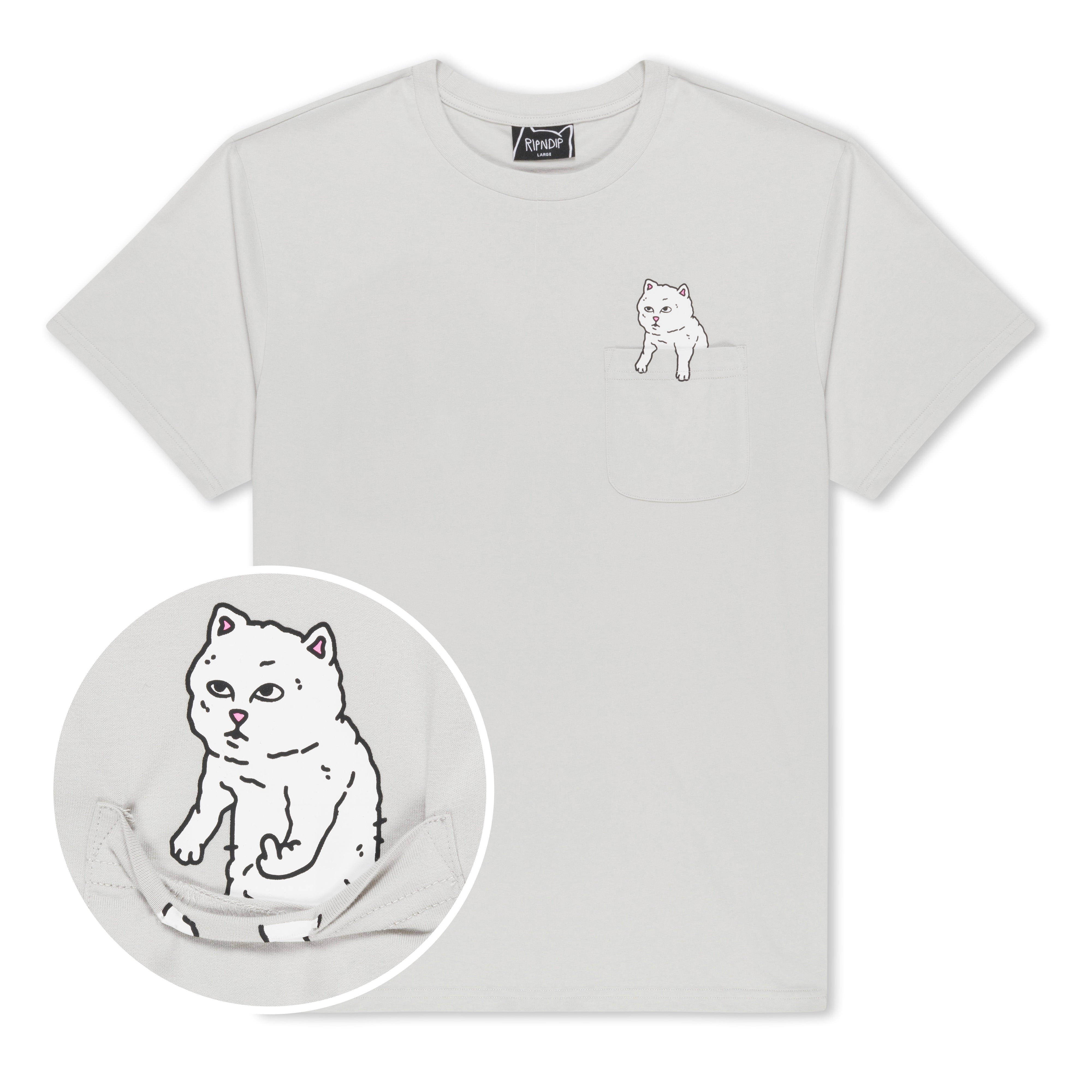  For Sale Pocket Tee (Grey)、mySite、merchandisen