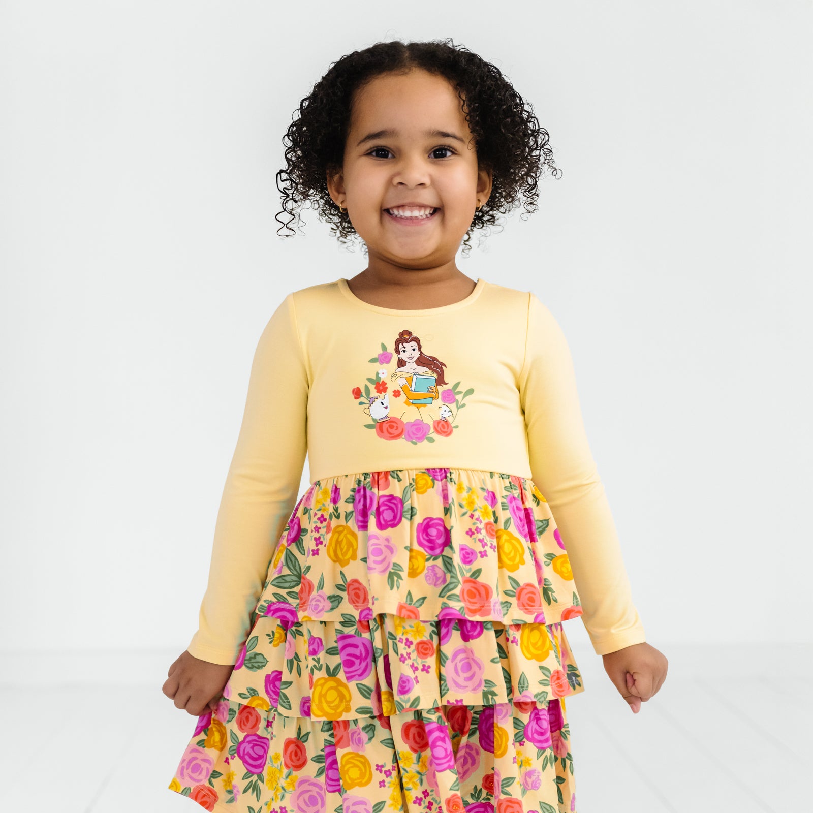 Disney Princess Belle Tiered Dress、mySite、g9winljtr