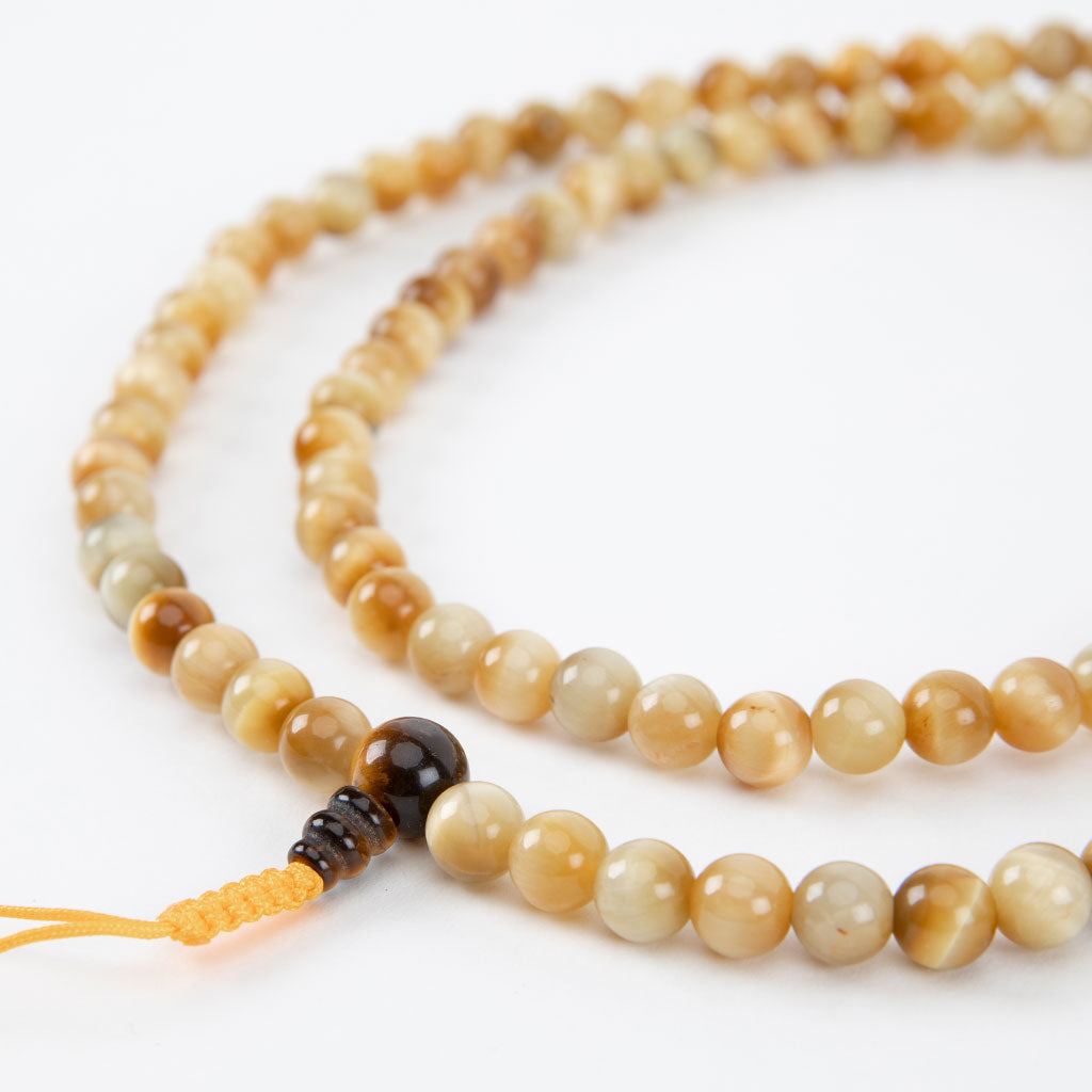 Yellow Tiger's Eye Mala Set、mySite、topwebapps