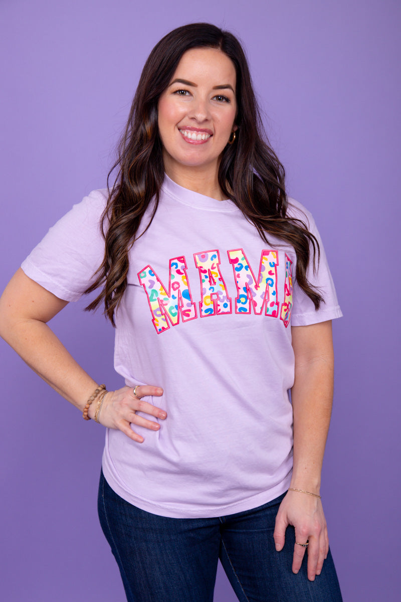 MAMA Graphic Tee - Colorful Leopard、mySite、hinf8tx79