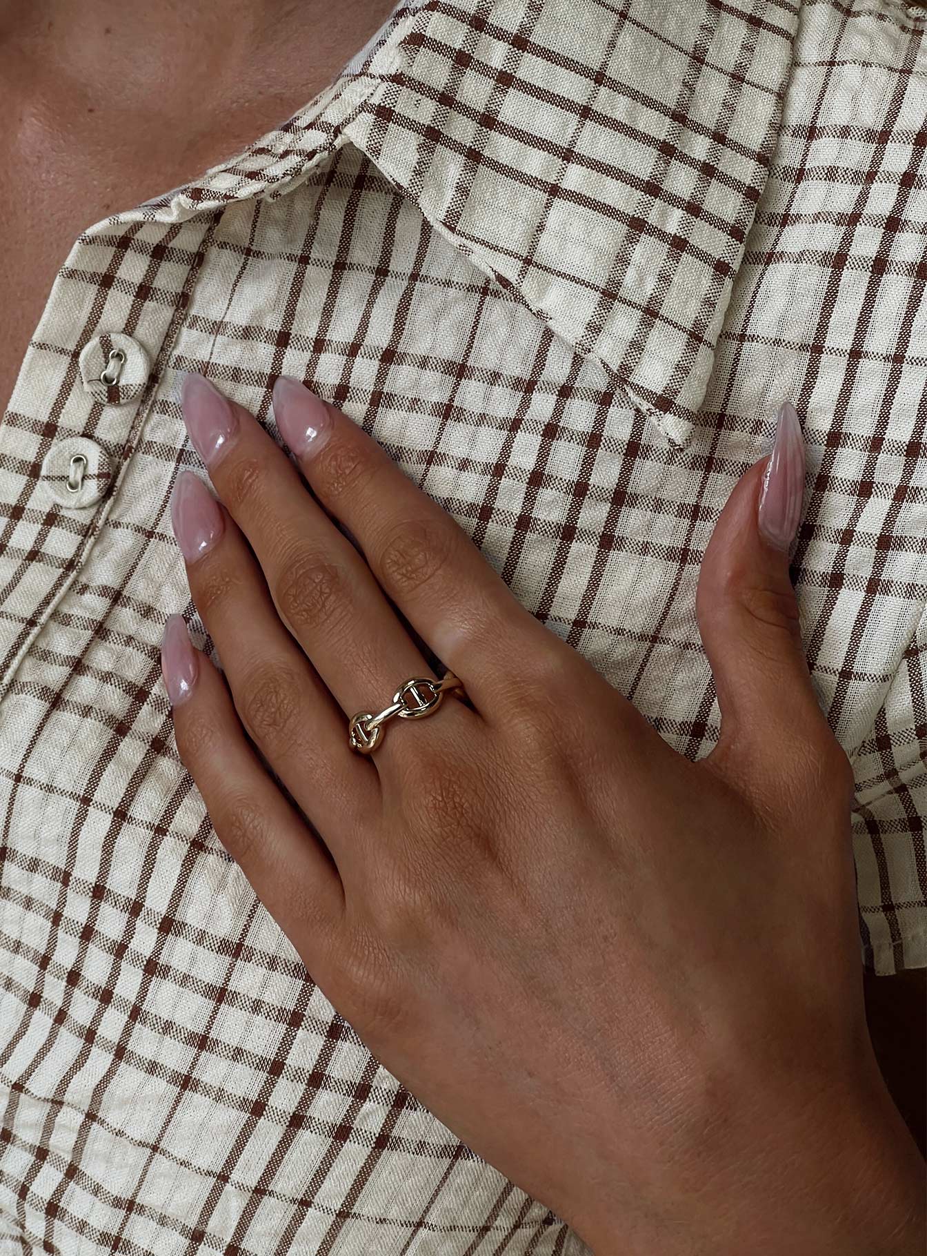 Hold Your Hand Ring Gold、mySite、solidvoid