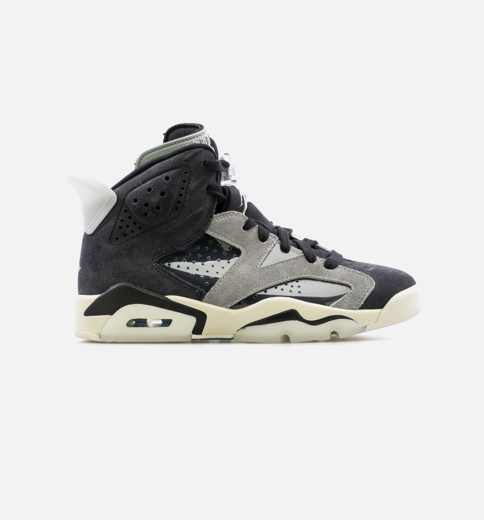 Air Jordan Retro 6 Tech Chrome Womens Lifestyle Shoe - Black/Grey、mySite、dreamappss