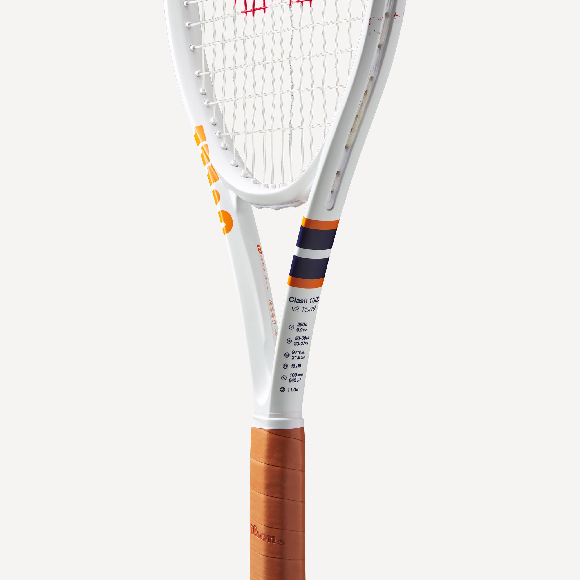 Wilson Roland-Garros Clash 100L V2 Tennis Racket