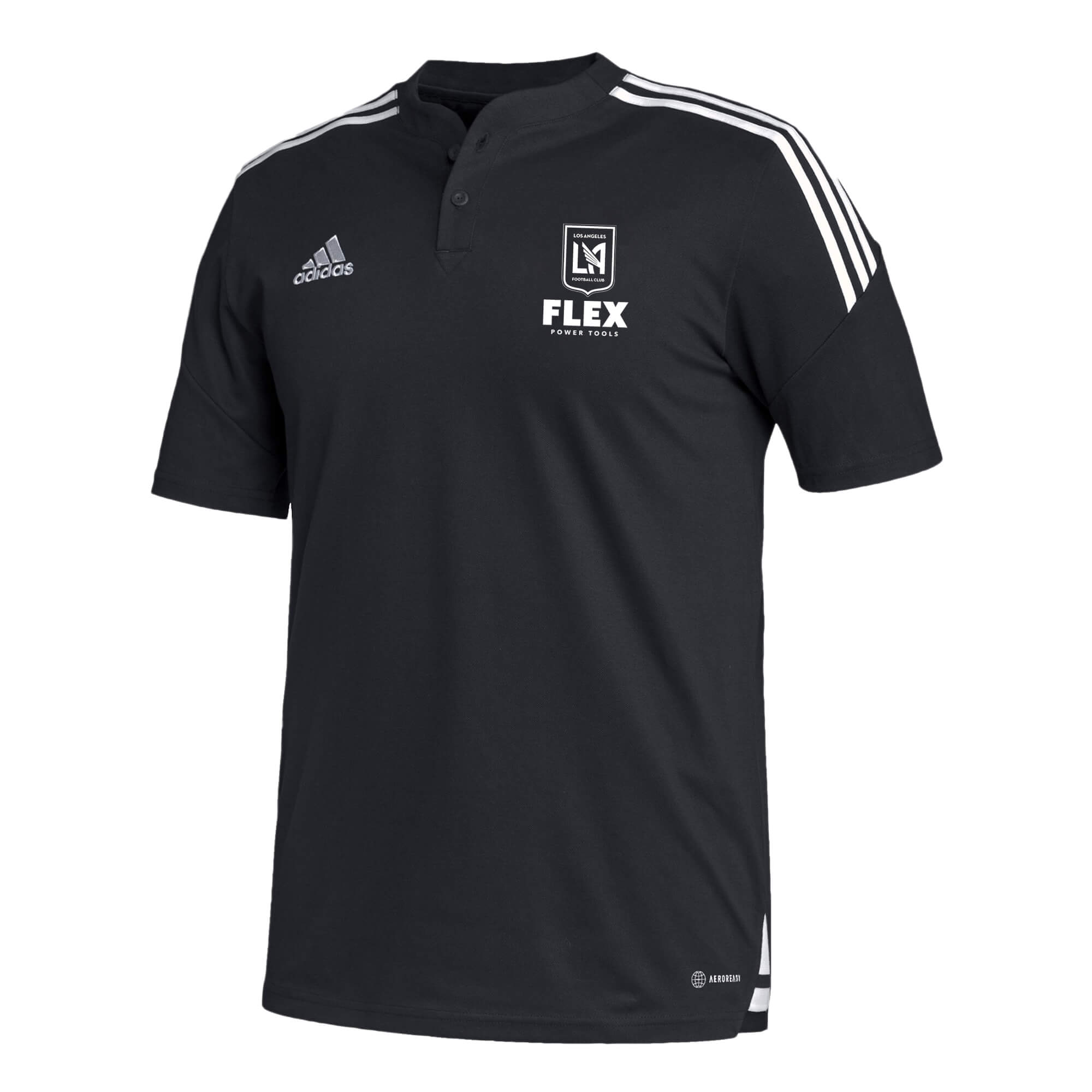 adidas Men's LAFC Condivo 22 Polo Black/White、mySite、noshort
