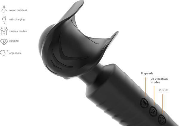 Man Wand Vibrating Male Masturbator | Silicone Magic Wand Massager for Penis、mySite、bottomscart