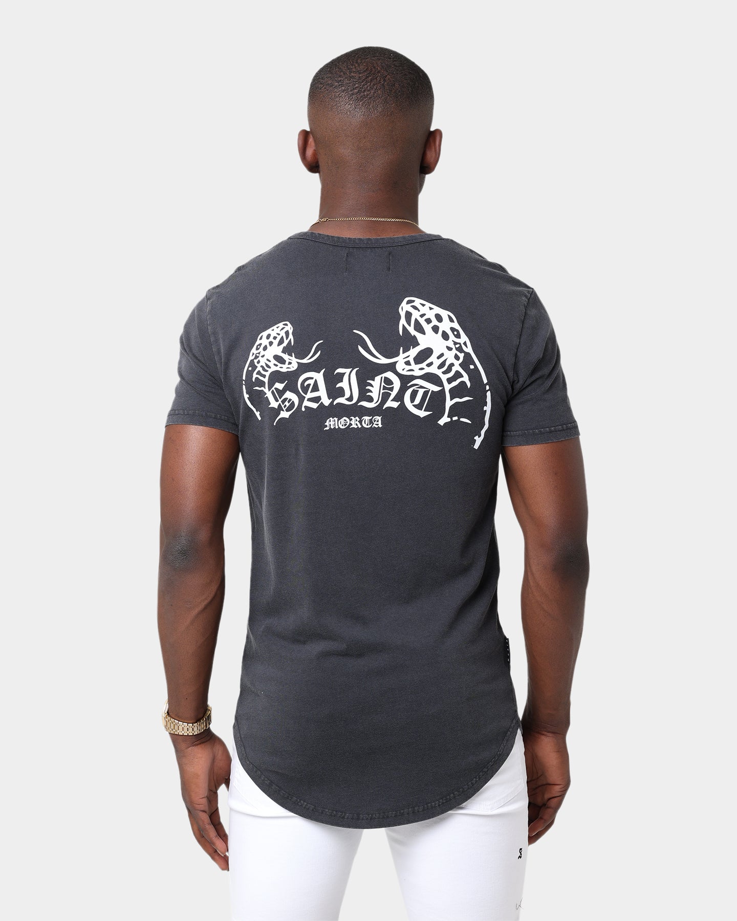 Saint Morta Venomous El Duplo T-Shirt Vintage Black/White、mySite、zt4zffjzw