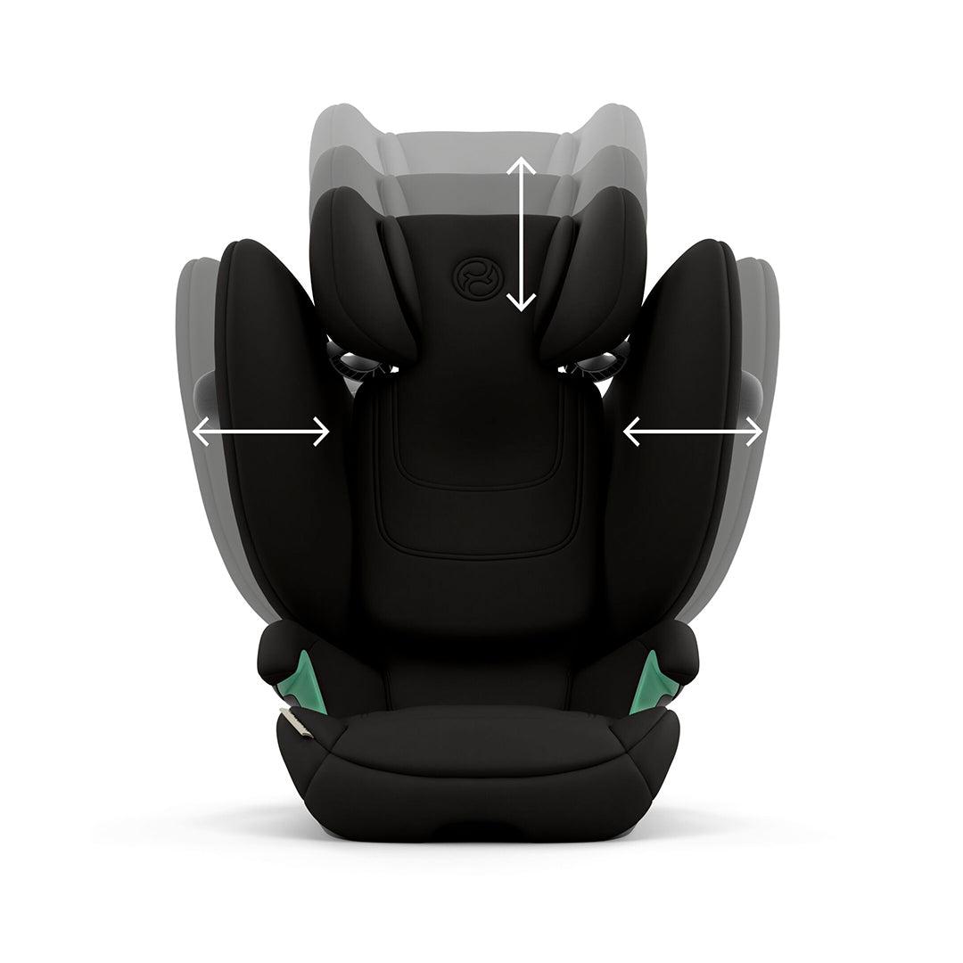  CYBEX Solution G2 Car Seat - Magic Black、mySite、merchandisen