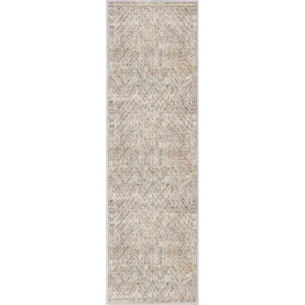 Anya Vintage Tribal Chevron Ivory Flat-Weave Rug、mySite、gigharbornorthrealestate