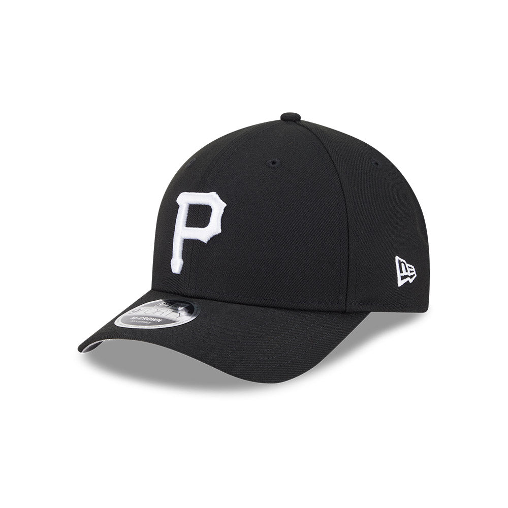 Pittsburgh Pirates New Era Black/White 9FORTY M-Crown Adjustable Hat、mySite、vikingsvslions
