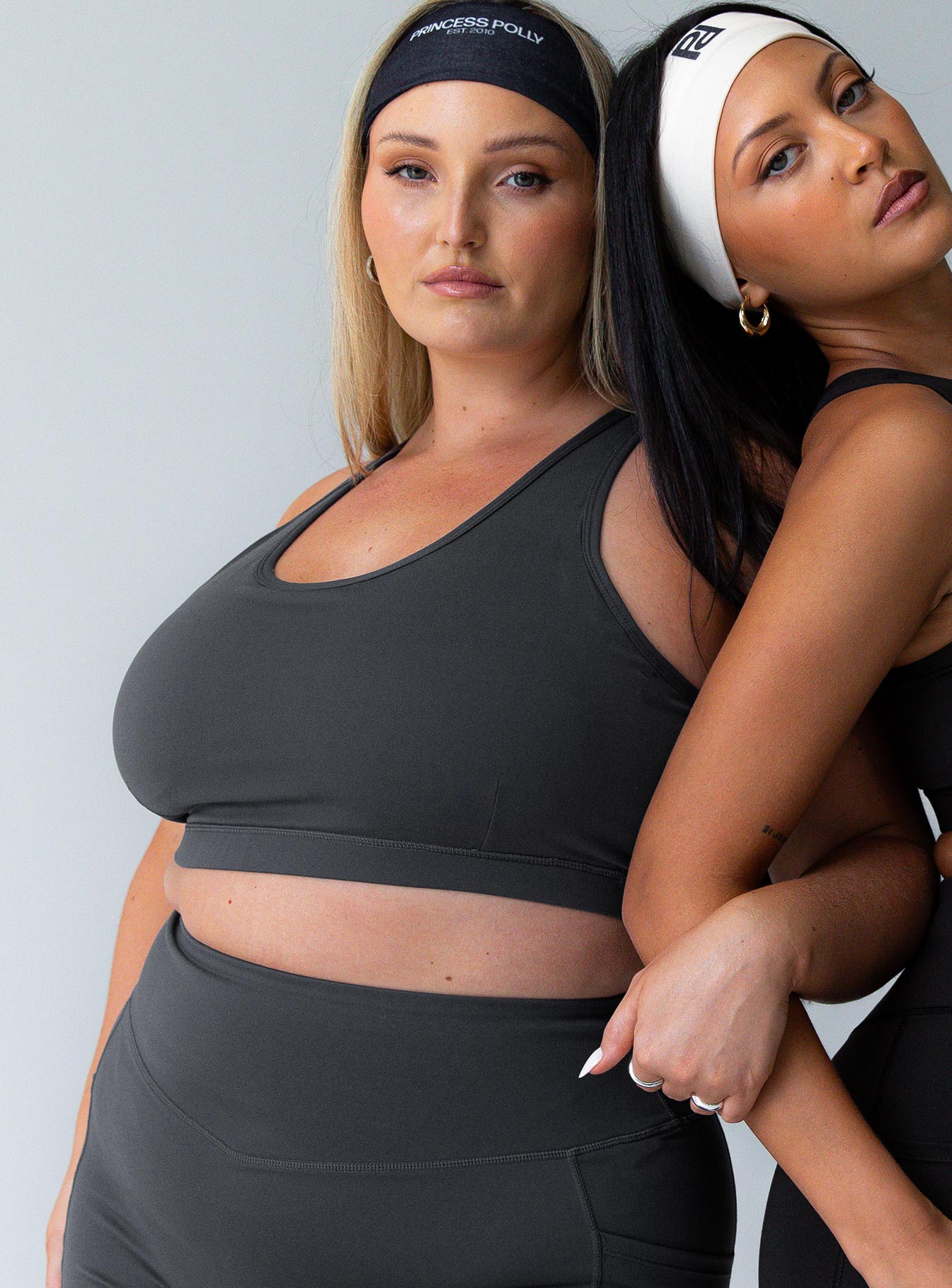 Energised Activewear Top Grey Curve、mySite、solidvoid