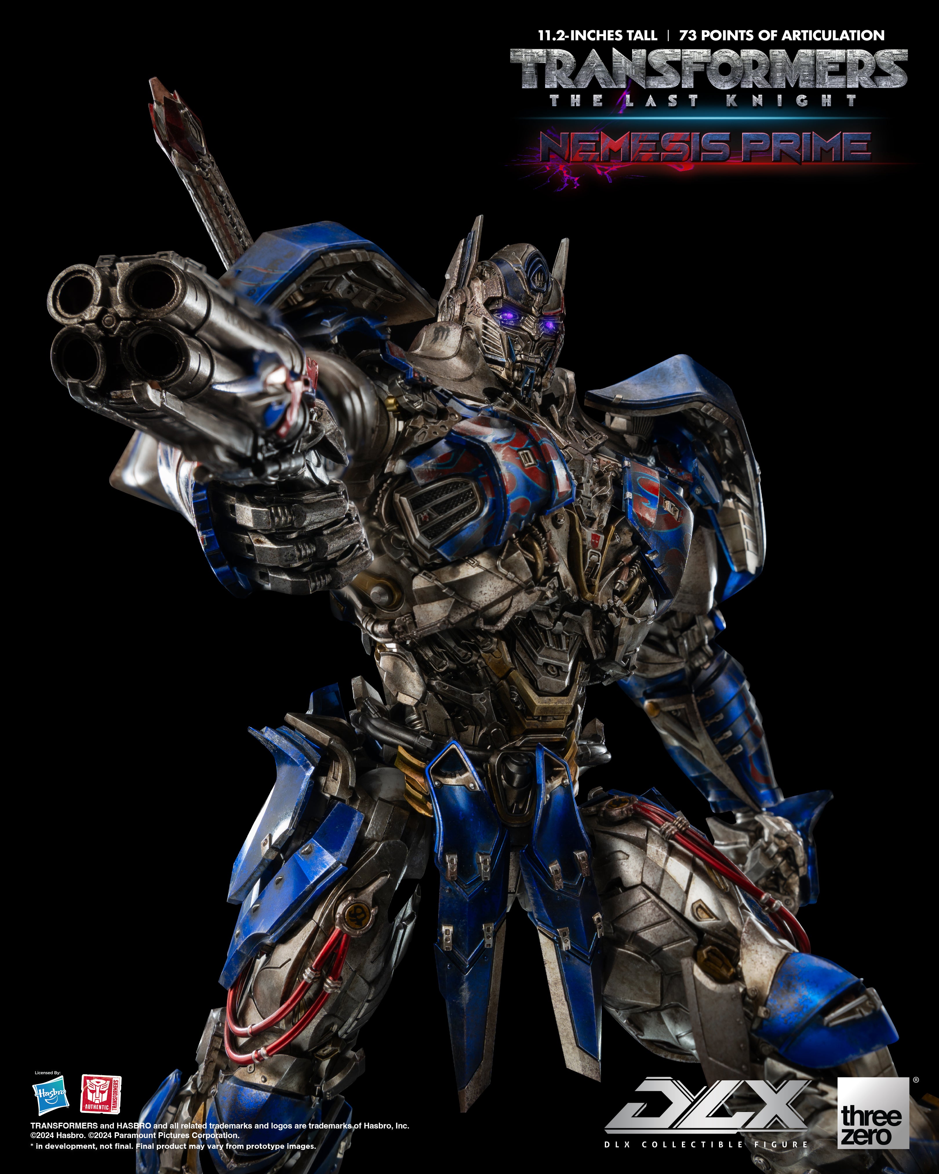 Threezero Transformers: The Last Knight DLX Nemesis Prime、mySite、hgirdovlk