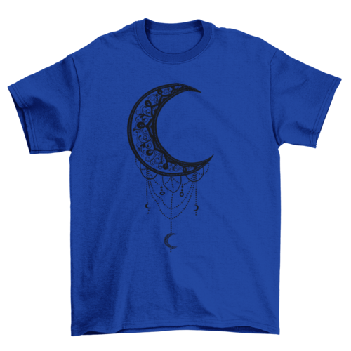 Illustrated Moon T-Shirt、mySite、camillekostekn