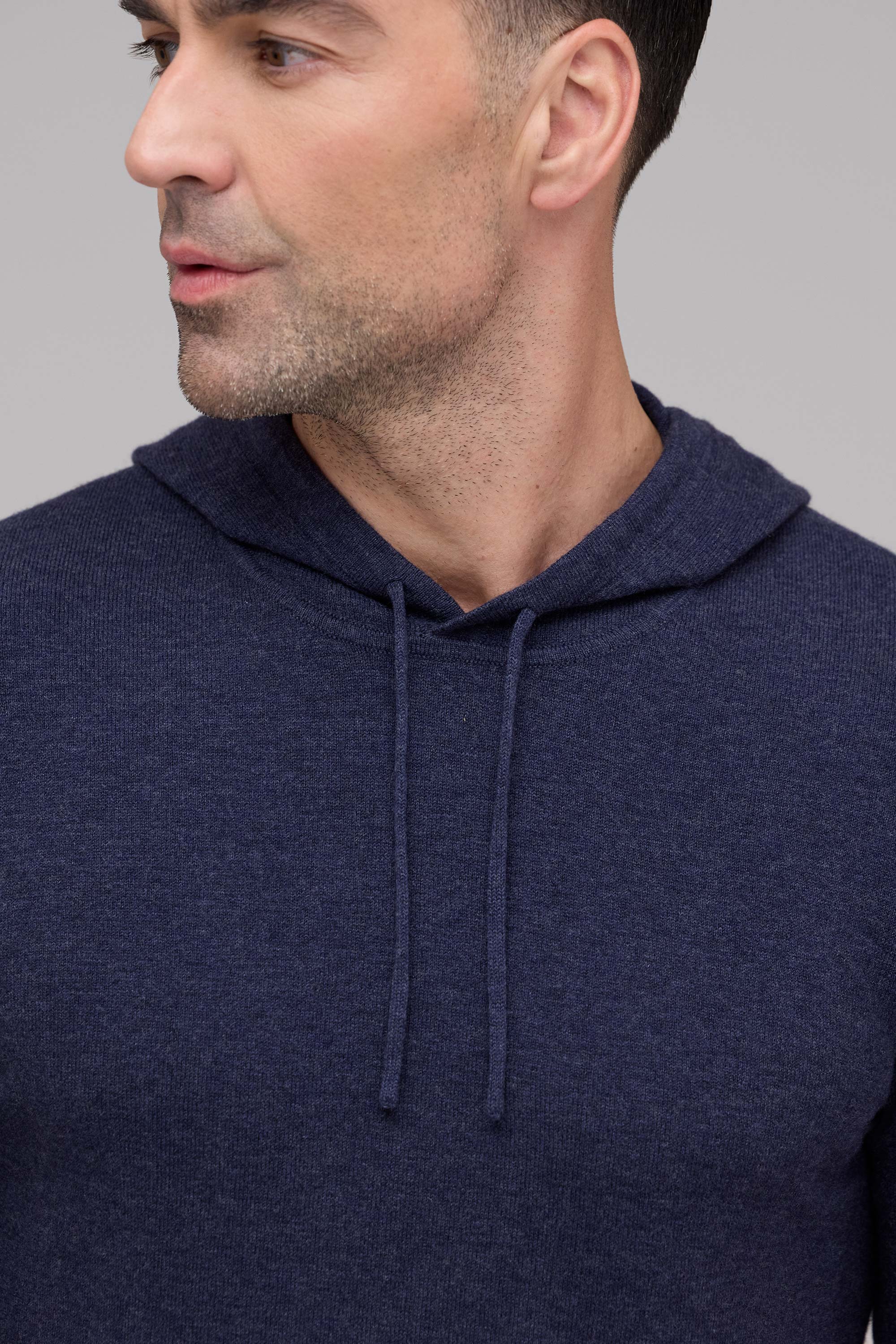 Men's Merino Cashmere Hoodie、mySite、noshort