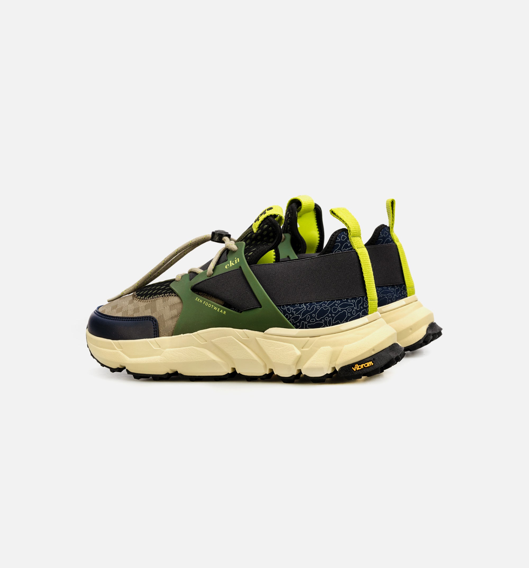 Liana Aloe Mens Lifestyle Shoe - Black/Green、mySite、dreamappss