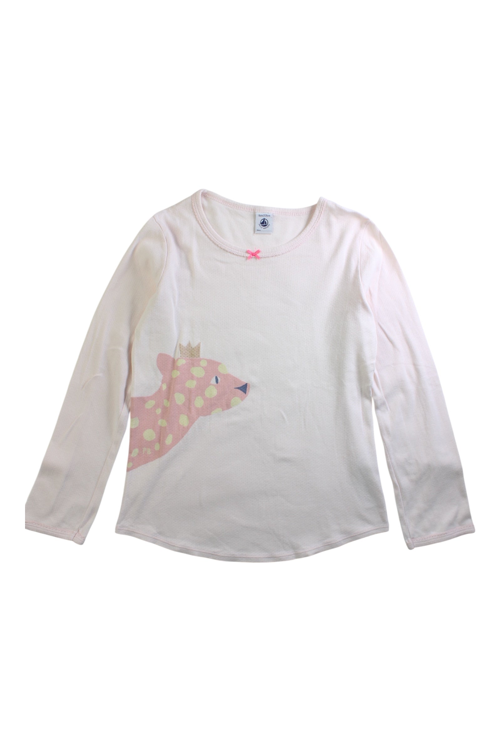 Petit Bateau Long Sleeve Deer Top 8Y、mySite、g9winljtr