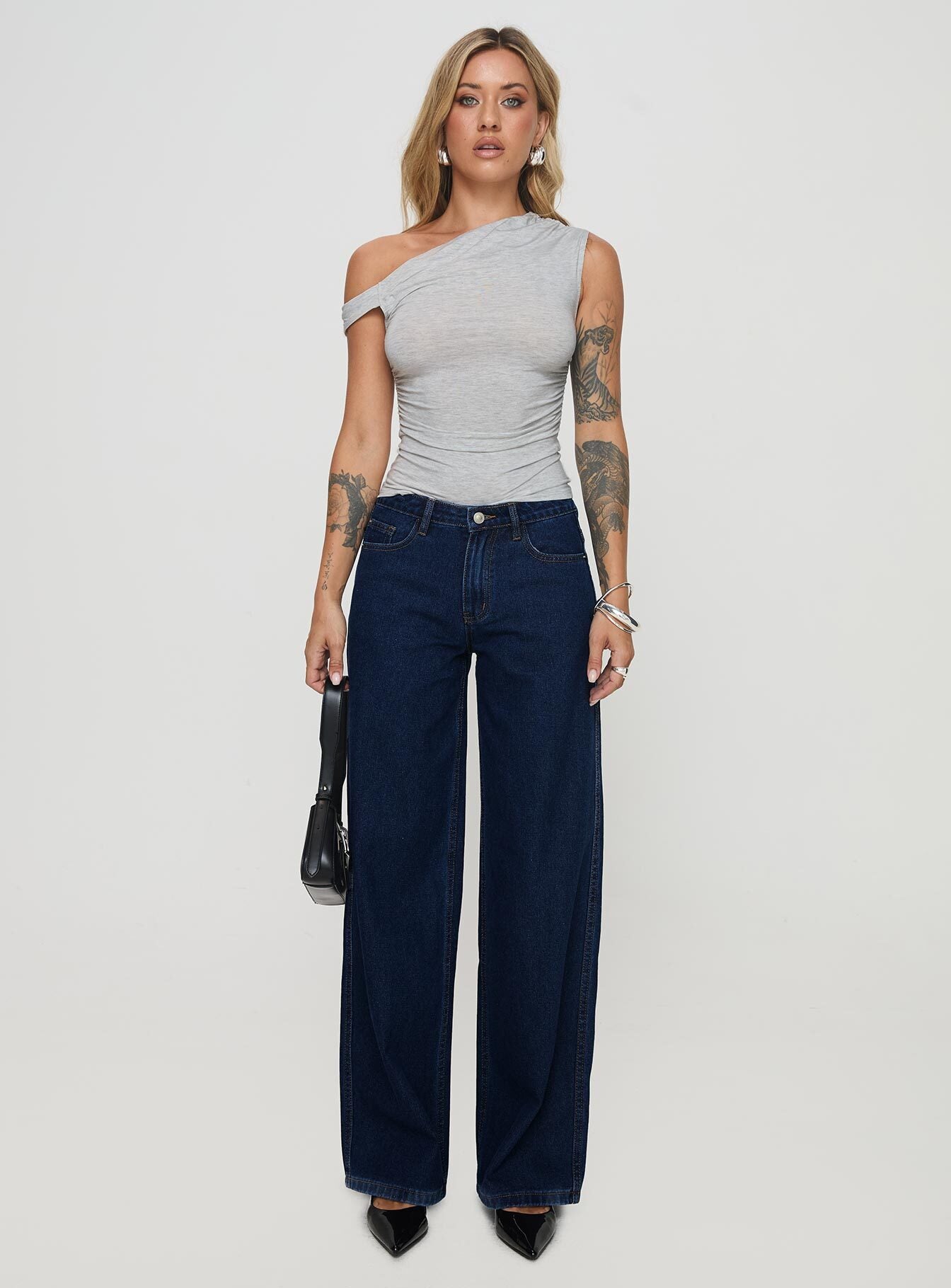 Beller Top Marle Grey、mySite、solidvoid