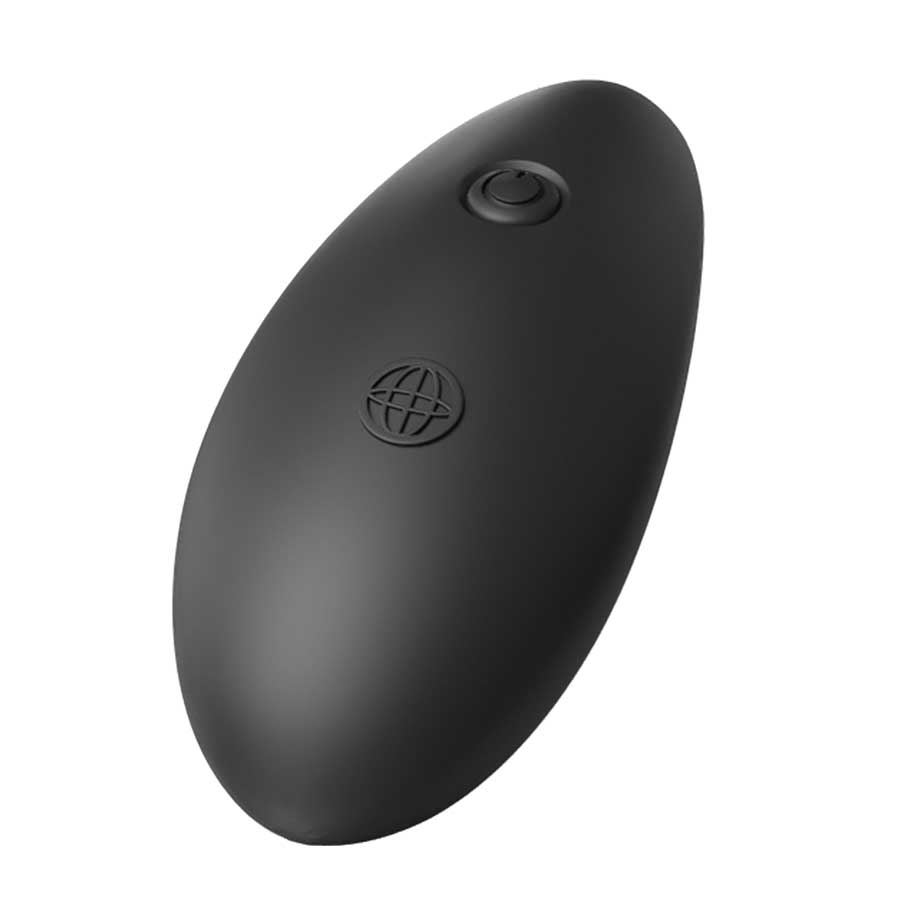 Icicles No. 84 Black Vibrating Glass Prostate Massager by Pipedream、mySite、bottomscart