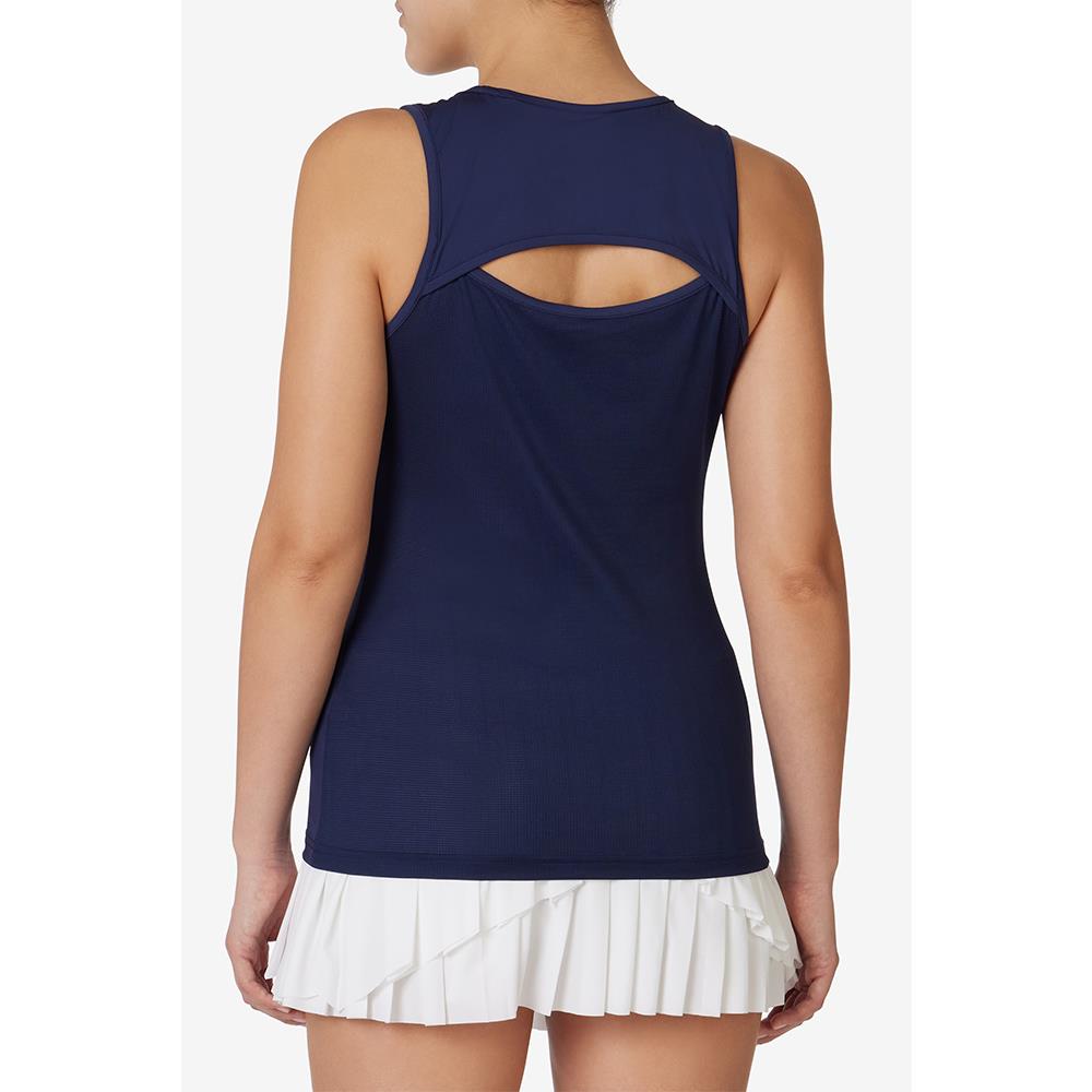 Fila Women's Essentials Full Coverage Tank - Fila Navy、mySite、neckold