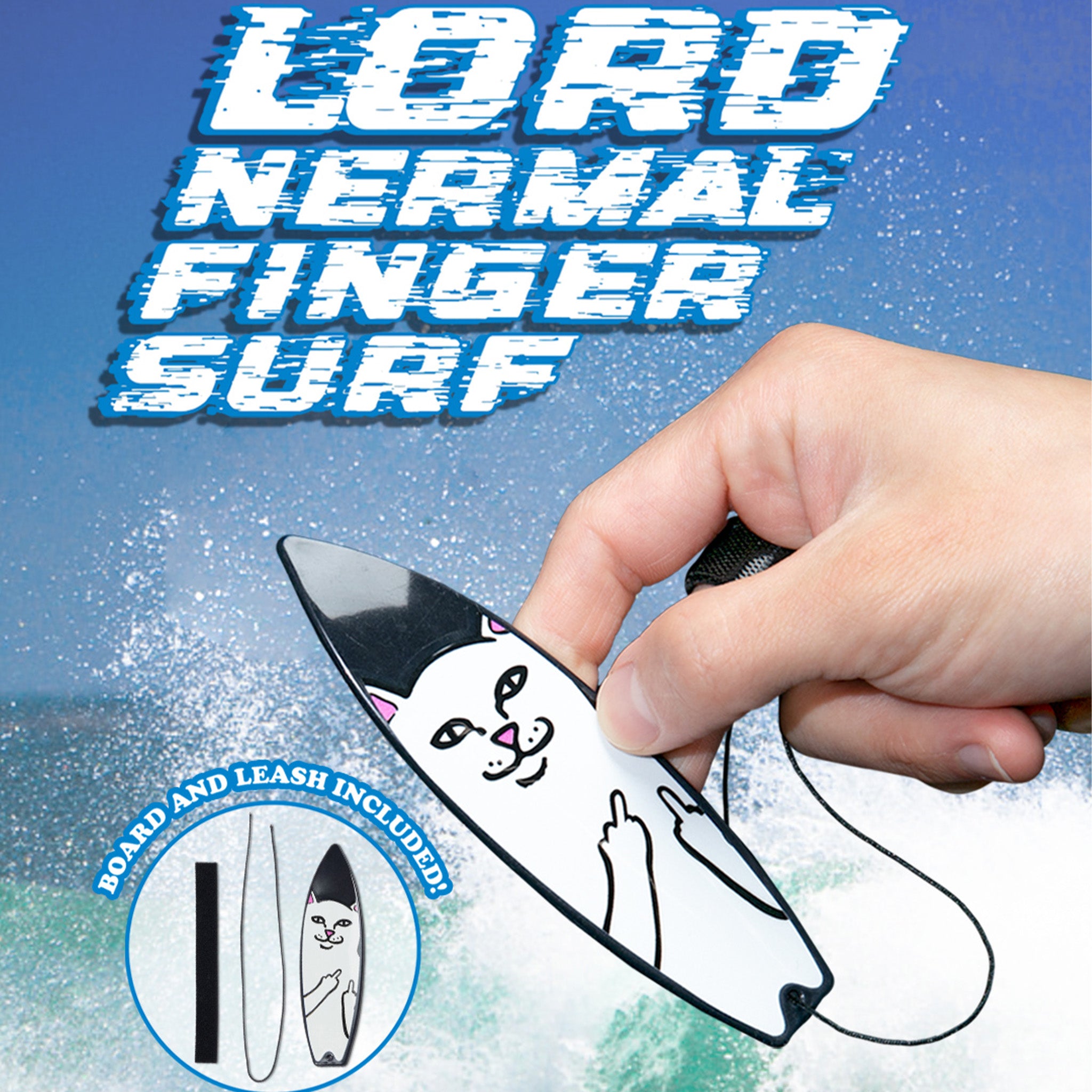  Lord Nermal Finger Surfboard (Black)、mySite、merchandisen