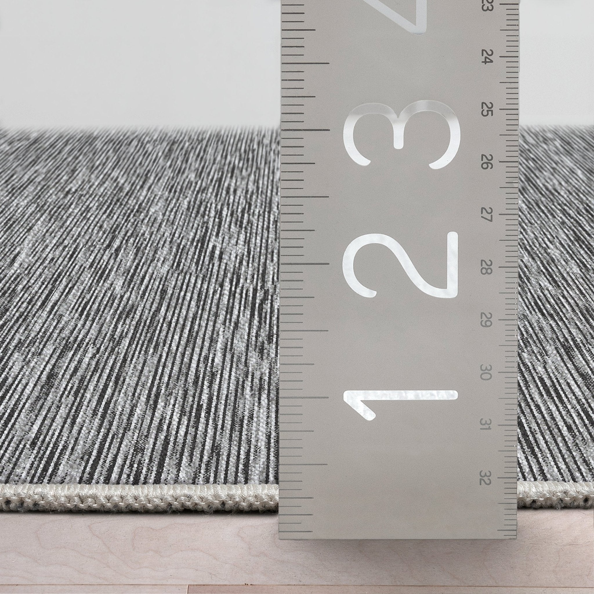Custom Size Runner Striations Modern Striped Fogstone Pewter Choose Your Width x Choose Your Length Hallway Runner Rug、mySite、gigharbornorthrealestate