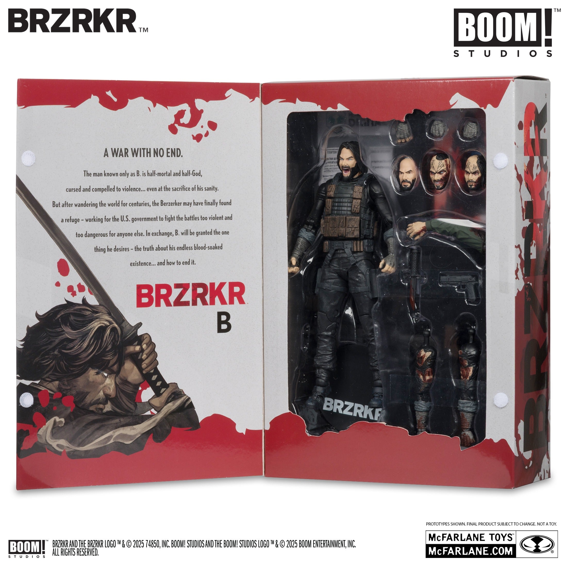 McFarlane Toys BRZRKR B with McFarlane Toys Digital Collectible、mySite、hgirdovlk