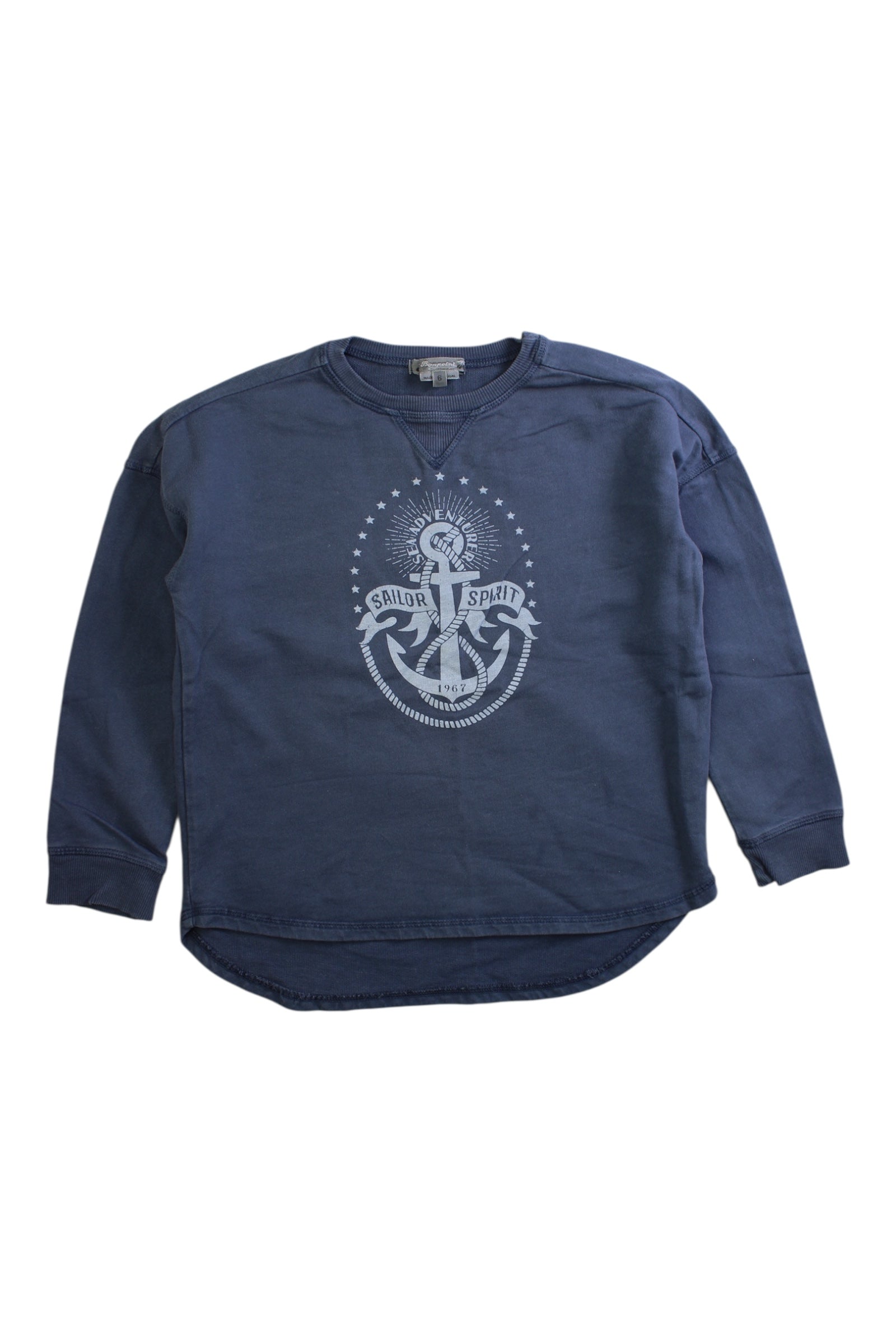 Bonpoint Anchor Crewneck Sweatshirt 6T、mySite、g9winljtr