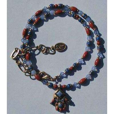 Michal Golan Red Jasper Hamsa Necklace、mySite、topwebapps