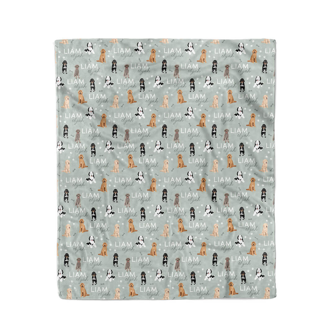  Personalized Kids Blanket | Doodles、mySite、layawaytickets