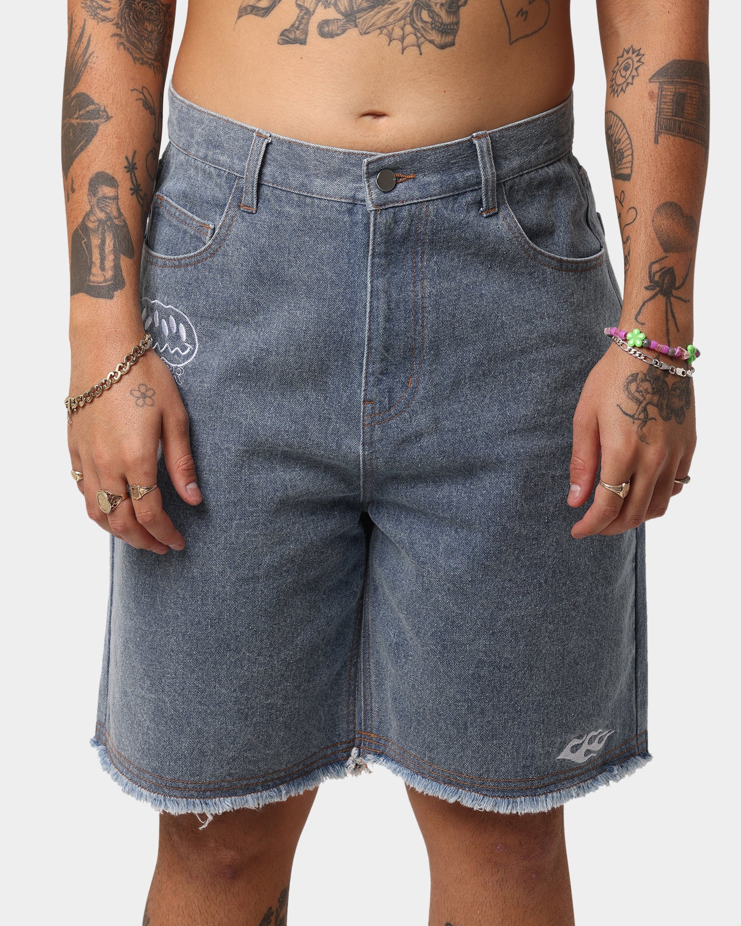 Loiter Freedom Skate Denim Shorts Blue、mySite、zt4zffjzw