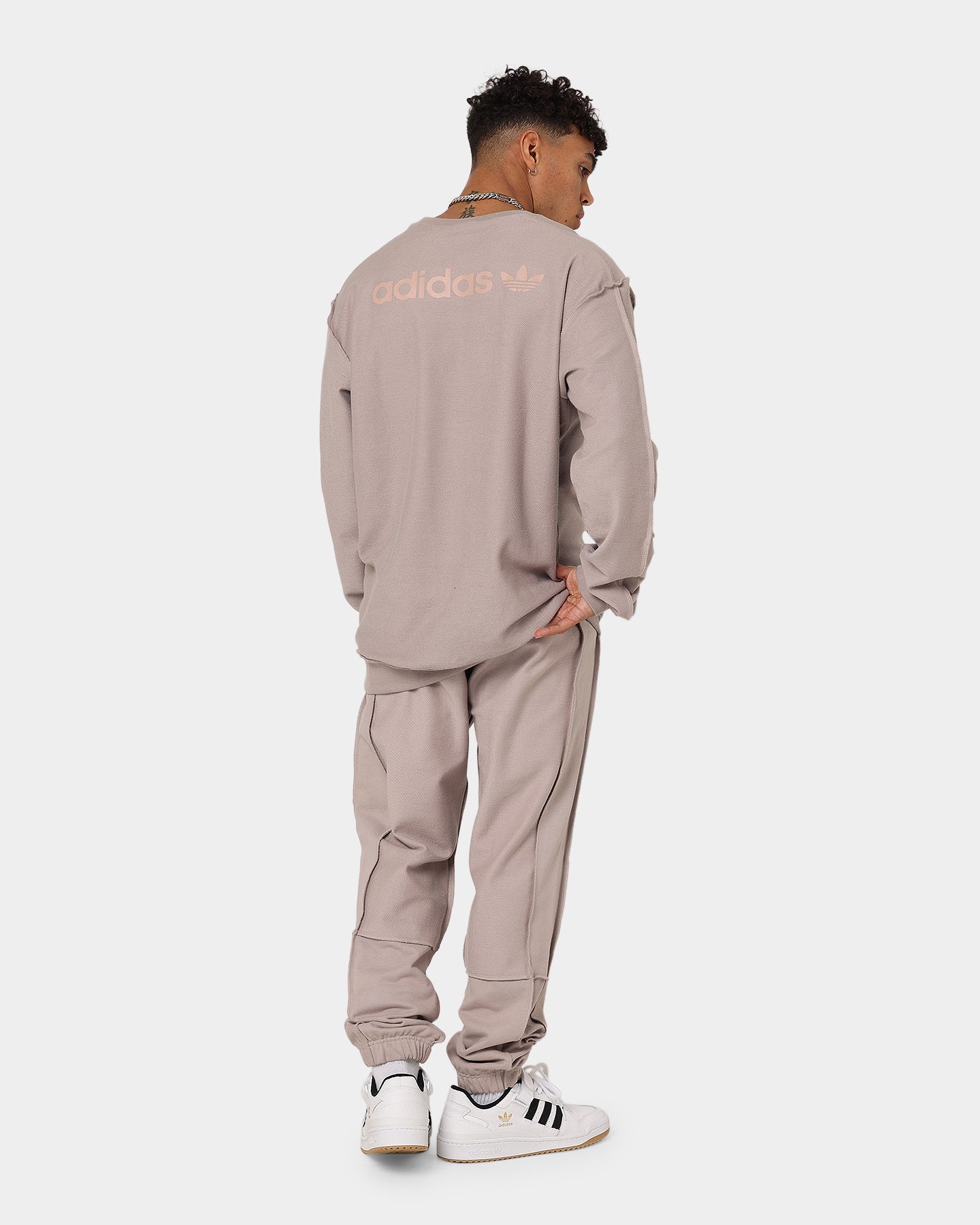 Adidas Loopback Crewneck Vapour Grey、mySite、zt4zffjzw