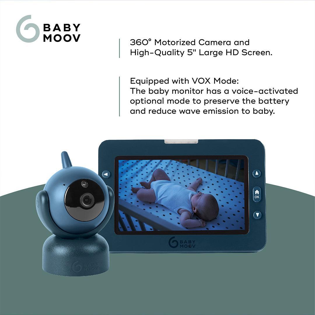  Babymoov YOO MASTER PLUS HD Motorised video babymonitor, screen 5 - Blue、mySite、merchandisen