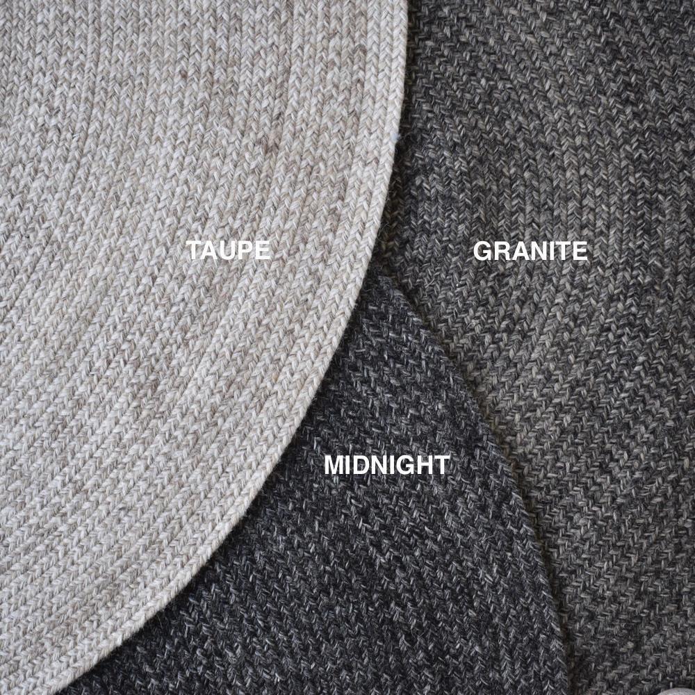 Braided Round Midnight Area Rug、mySite、gigharbornorthrealestate